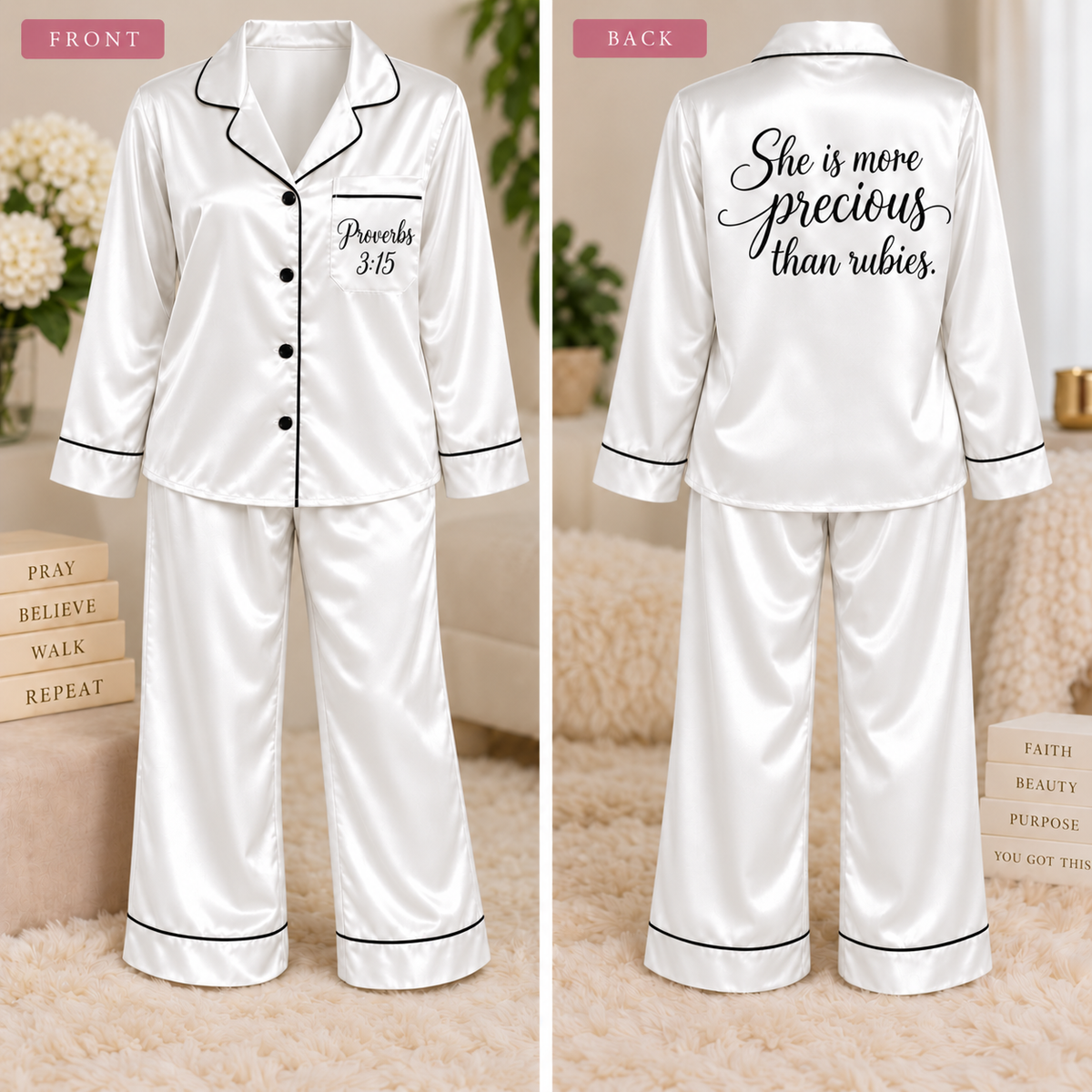 WWWwG..Satin Pj's
